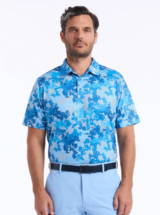 Robert Graham Polo Shirt Parkston | Light Blue