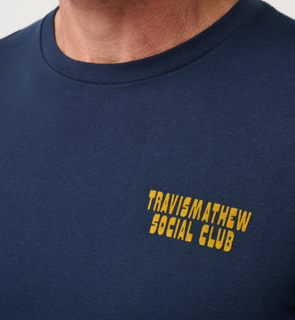 Travis Mathew Club Dues Tee | Total Eclipse