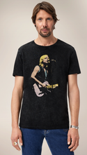 John Varvatos Tom Petty "YER SO BAD" (Vous êtes si mauvais) Tee-shirt appliqué - Noir