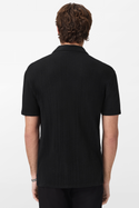 John Varvatos Leonardo Johnny Collar Polo | Noir