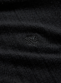 John Varvatos Leonardo Johnny Collar Polo | Noir