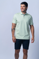 7 Downie St. Virginia Polo en coton mercerisé UltraFlex | Jade