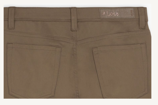 Lois Commuter Pantalon Brad Slim | Walnut
