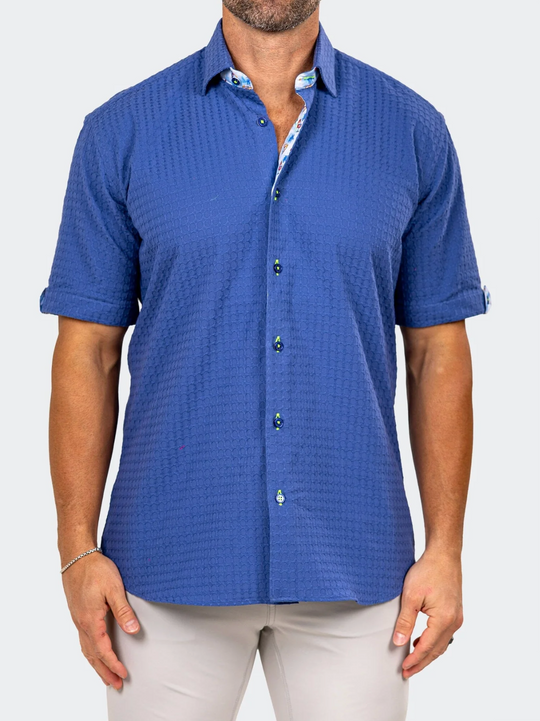 Maceoo Shirt GALILEO MARTHYR0070 | Blue