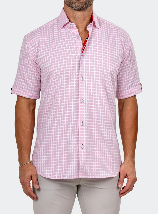 Maceoo Shirt GALILEO MARTHYR0077 | Pink Maceoo Shirt GALILEO MARTHYR0077 | Pink