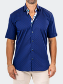 Maceoo Chemise GALILEO MARTHYR0142 | Bleu