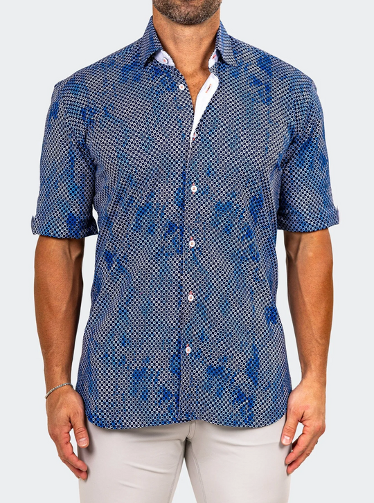 Maceoo Shirt GALILEO MARTHYR0233 | Blue