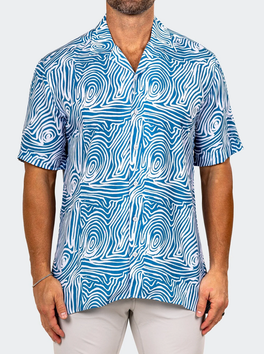 MAceoo Shirt APACHI MARTHYR0250 | Blue