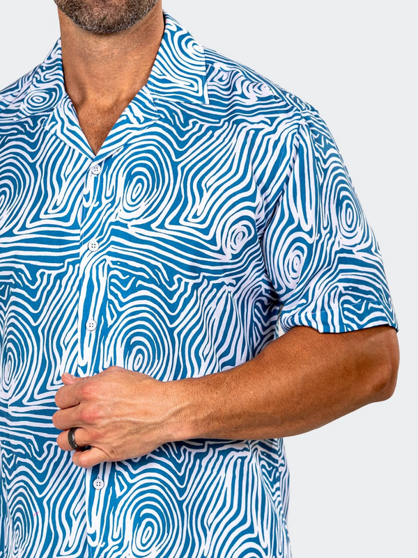 MAceoo Shirt APACHI MARTHYR0250 | Blue