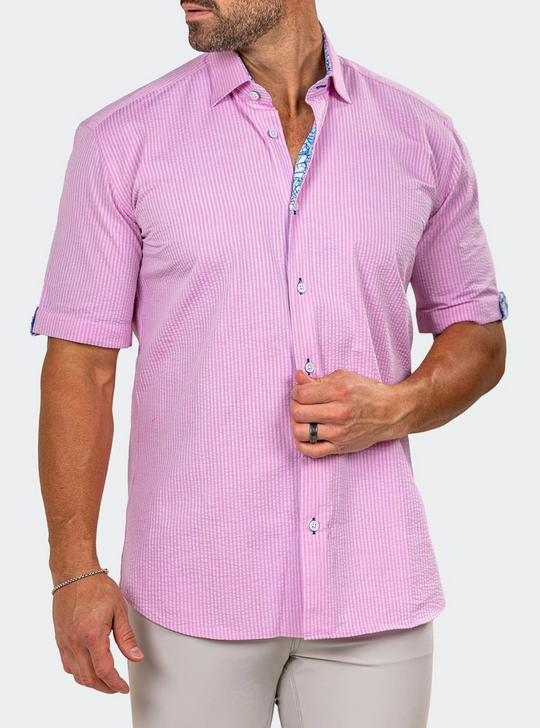 Maceoo Shirt GALILEO MARTHYR0069 | Pink