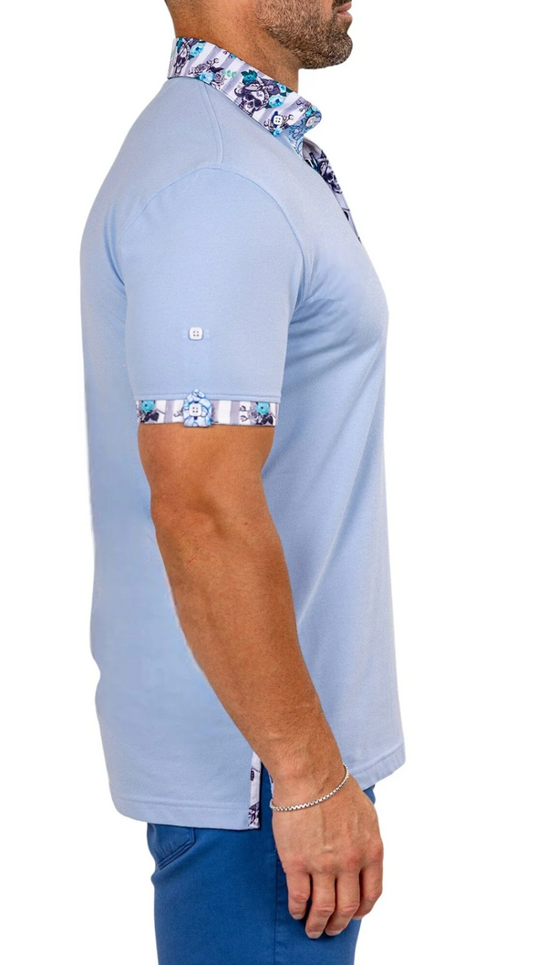 Maceoo Polo NEWTON MARTHYR0026 | Light Blue