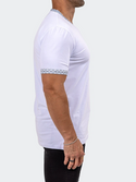 Maceeo V Neck Tee EDISON MARTHYR0001 | White