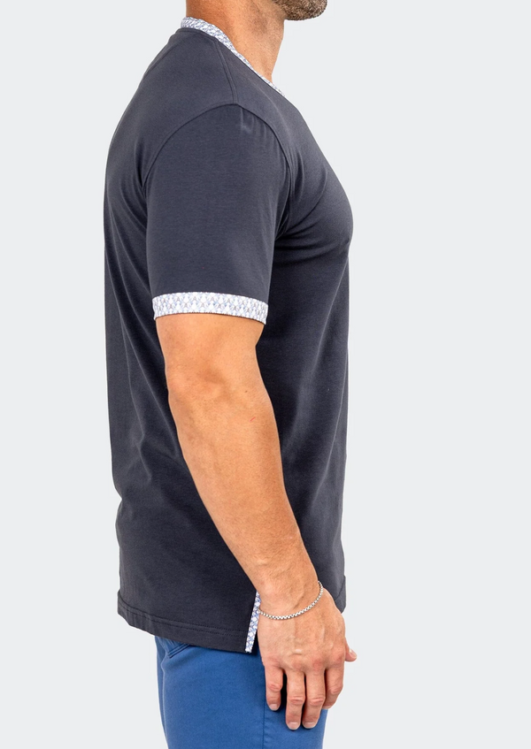 Maceoo V neck Tee EDISON MARTHYR0008 | Grey
