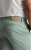 34 Heritage Arizona Short slim en sergé vert Iceberg