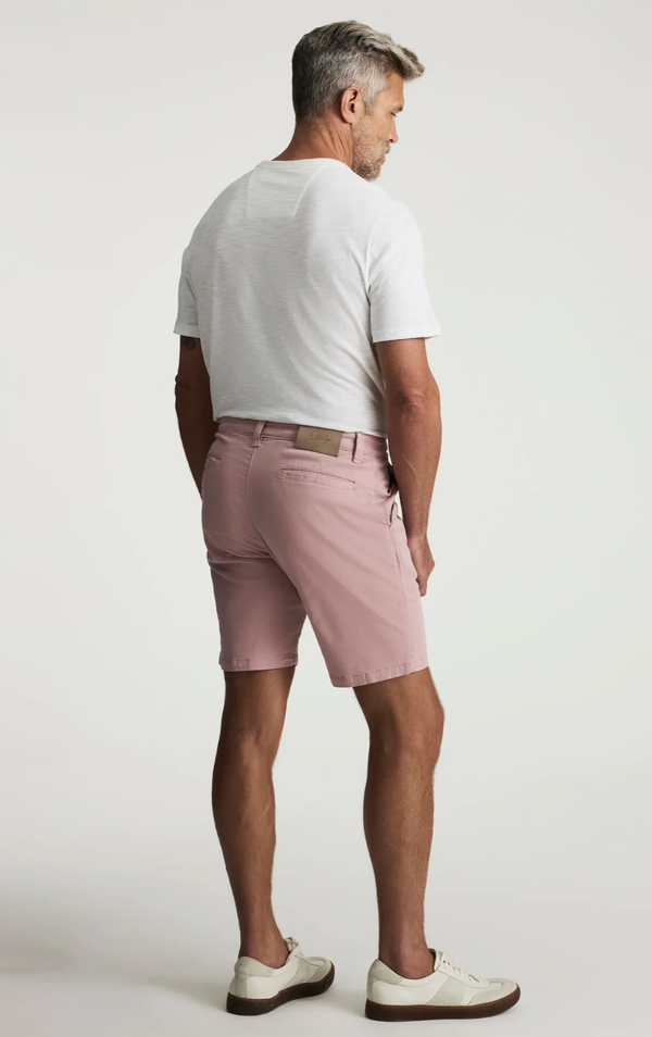 34 Heritage Arizona Short slim en sergé rose