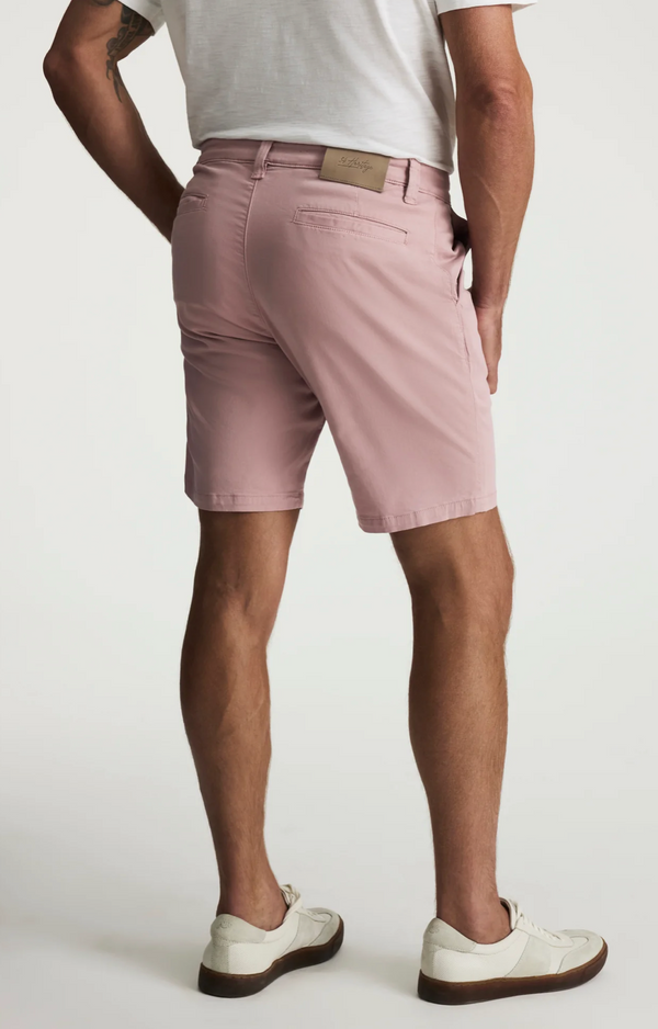 34 Heritage Arizona Short slim en sergé rose