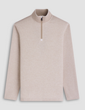 Bugatchi 1/4 Zip Knit | Sand