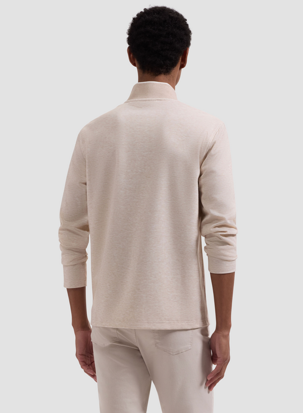 Bugatchi 1/4 Zip Knit | Sand