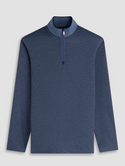 Bugatchii 1/4 Zip Knit | Cobalt