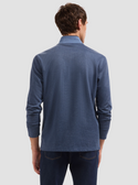 Bugatchii 1/4 Zip Knit | Cobalt