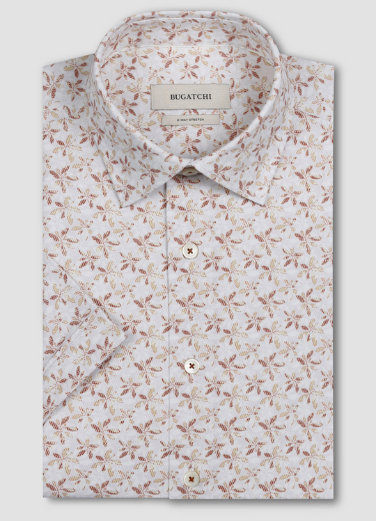 Bugatchi Oooh Cotton Miles Shirt Short Sleeve | Sienna