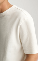 Mavi Crew Neck T-Shirt Relaxed Fit | Antique White
