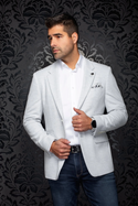 Au Noir Blazer | NOAH, Light Grey