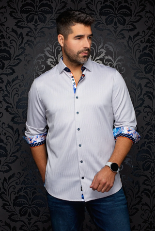 Au Noir Stretch Shirt | IRONBANK, Sand