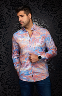 Au Noir Stretch Shirt | BREEZE, Orange