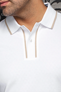 Au Noir Polo Shirt | KAAN, White