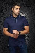 Au Noir Polo Shirt | KAAN, Navy