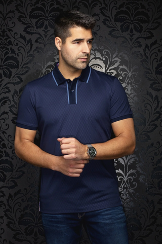 Au Noir Polo Shirt | KAAN, Navy