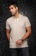 Au Noir Polo Shirt | KANN, Stone