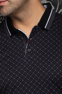 Au Noir Polo Shirt | DARREN, Black