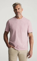 34 Heritage Slub Crew Neck Tshirt In Woodrose