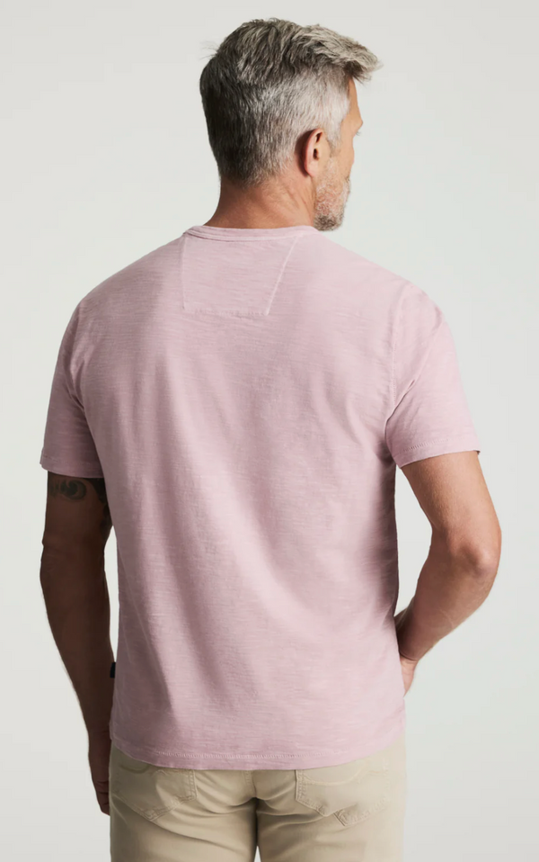34 Heritage Slub Crew Neck Tshirt In Woodrose