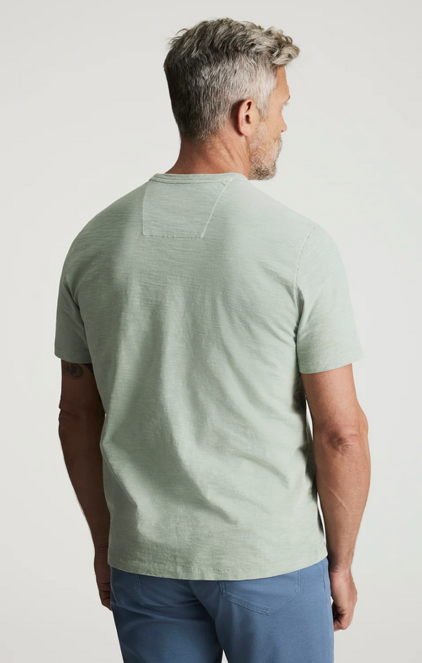 34 Heritage Slub Crew Neck Tshirt In Iceberg Green