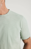 34 Heritage Slub Crew Neck Tshirt In Iceberg Green