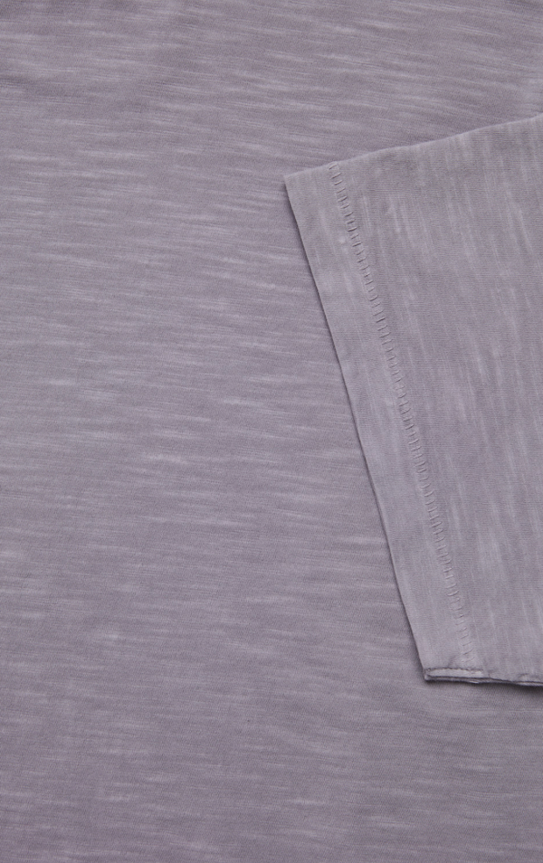 34 Heritage Slub Crew Neck T-Shirt in Lilac Dust