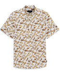 Bugatti Shirt Short Sleeve | Yellow Multi