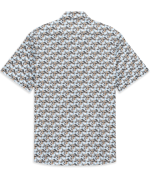 Bugatti Shirt Short Sleeve | Blue Multi