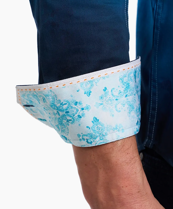 Robert Graham Shirt Garrick Club | Turquoise