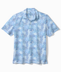 Tommy Bahama Costa Wave Palm Azul IslandZone® Polo | Blue Vault