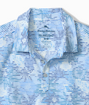Tommy Bahama Costa Wave Palm Azul IslandZone® Polo | Blue Vault