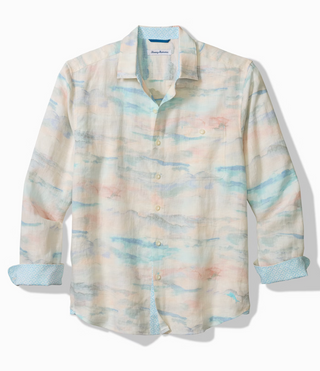 Tommy Bahama Desert Sky Linen Long-Sleeve Shirt | Bellini