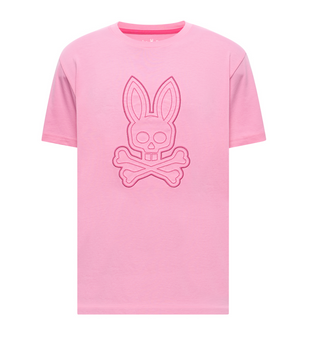 Psycho Bunny Graphic Tee Marcel | Begonia Pink