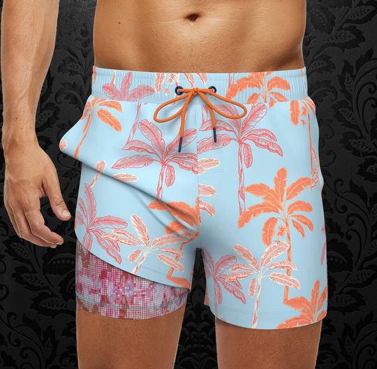 Au Noir Swim Trunk | LOBUE, Blue