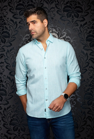 Au Noir Shirt | HUMPHREY, Mint