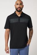 Travis Mathew Jersey Seas Polo | Black