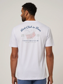 Travis Mathew Founding Member Tee | White